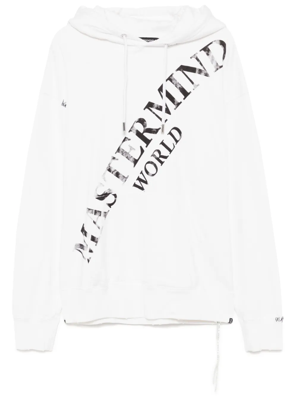 

Худи с логотипом Mastermind World, белый