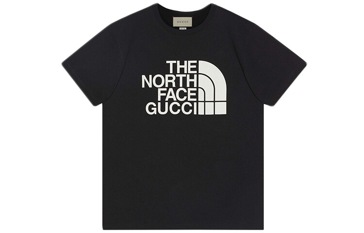 

Футболка Gucci x The North Face, черный / белый