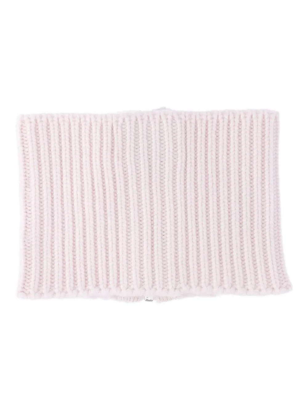 

Шарф-воротник с молнией из ребристого трикотажа SA SU PHI, розовый