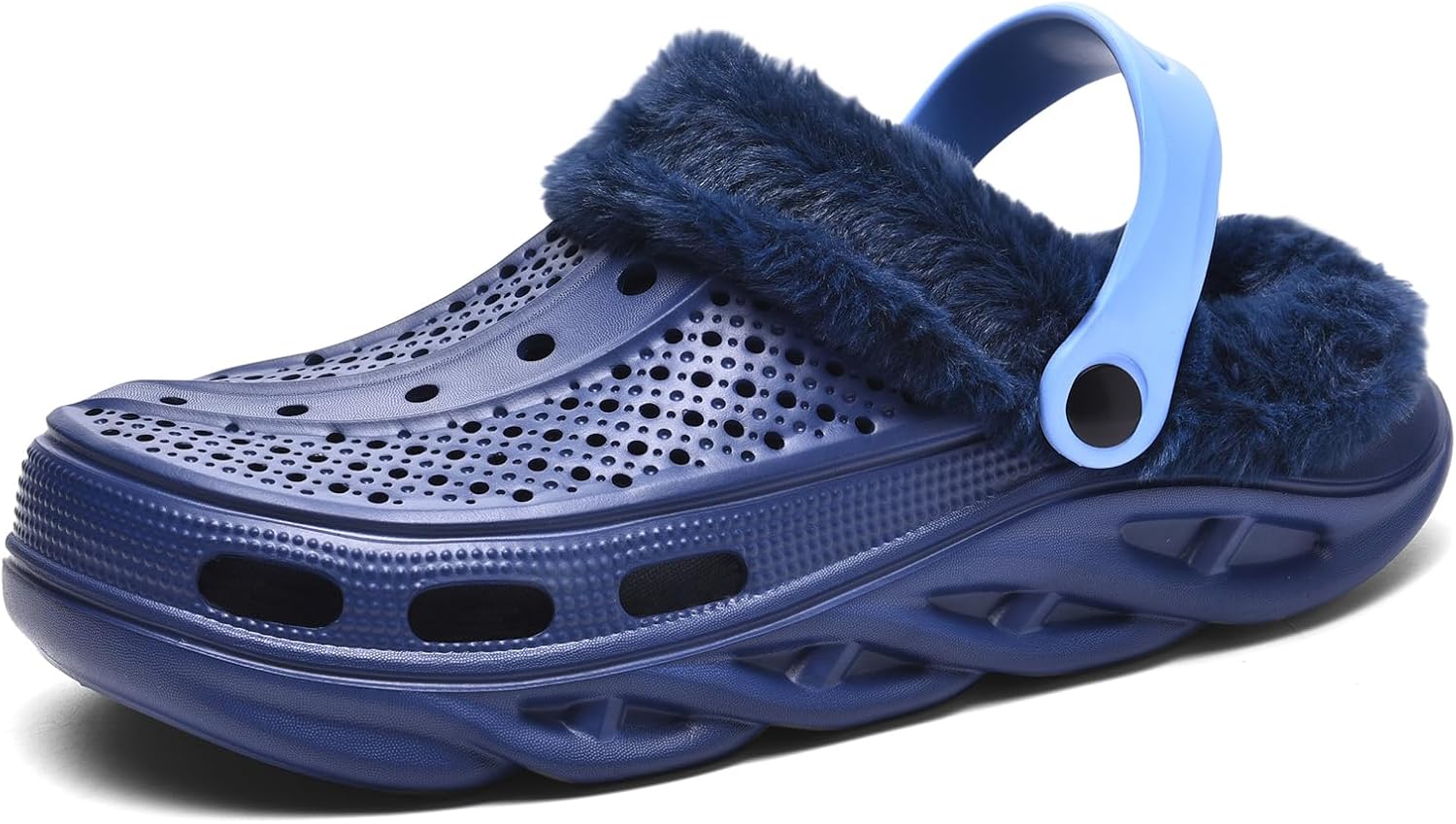 

Садовые сабо с поддержкой свода стопы, сандалии, подушка для восстановления после фасциита, стельки Clootess, темно-синий