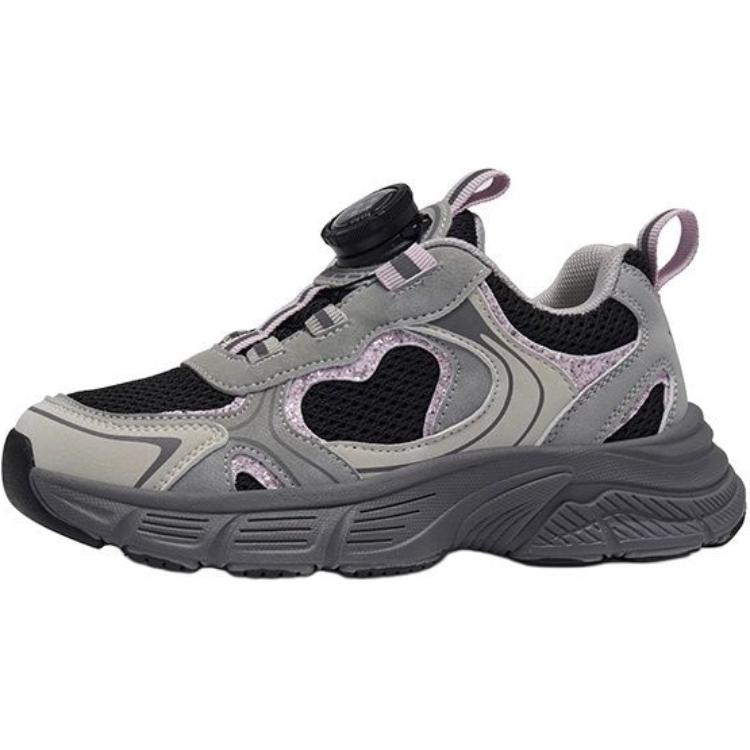 

Нескользящие износостойкие низкие детские кроссовки для повседневной жизни TATA, серый