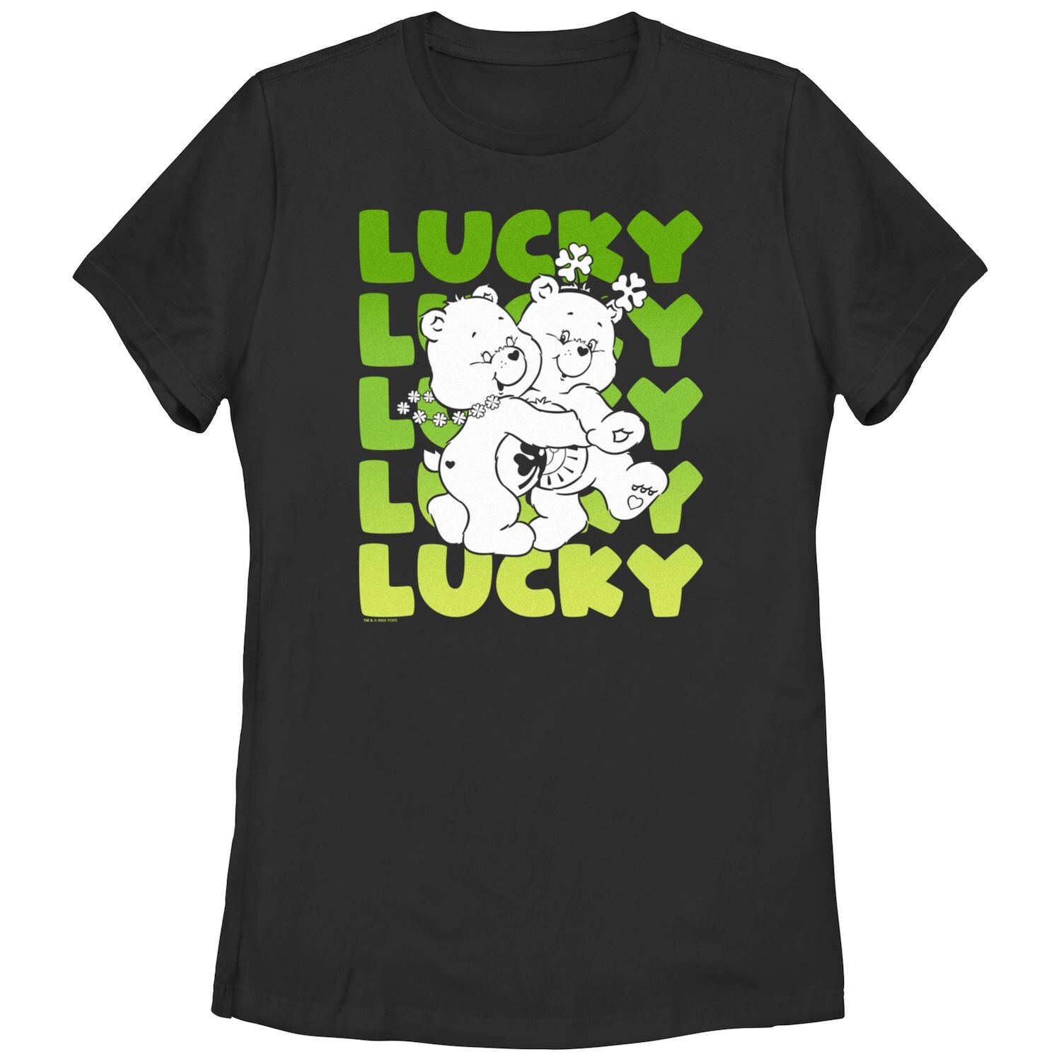 

Футболка с текстовым рисунком Juniors' Care Bears Lucky Licensed Character