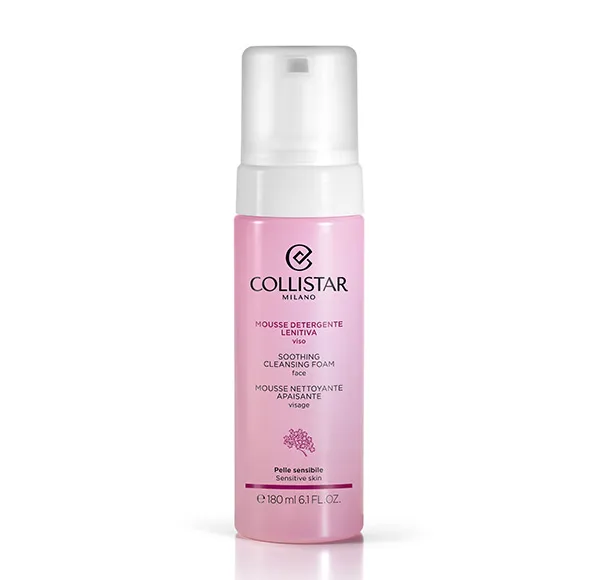 

Успокаивающий очищающий мусс Mousse Detergente Lenitiva Collistar, 180 ml