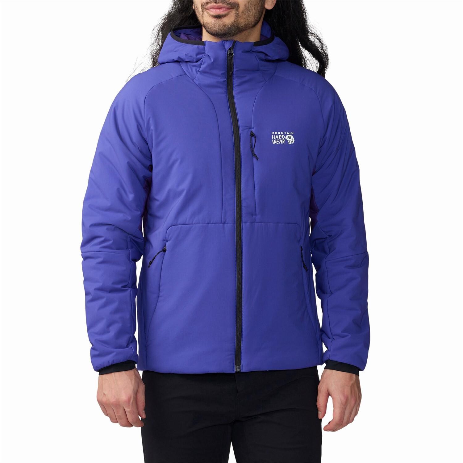 

Худи Mountain Hardwear Kor Stasis, цвет Klein Blue