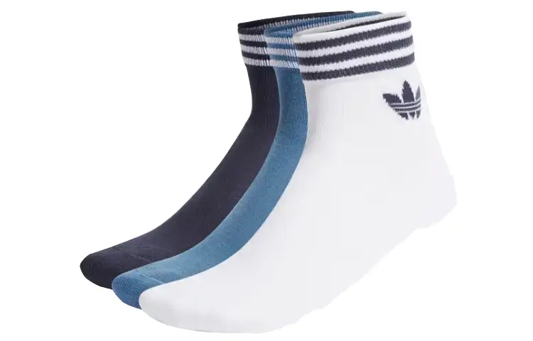 

Носки унисекс Adidas Originals, 3 Pack (White/Blue/Dark Gray)