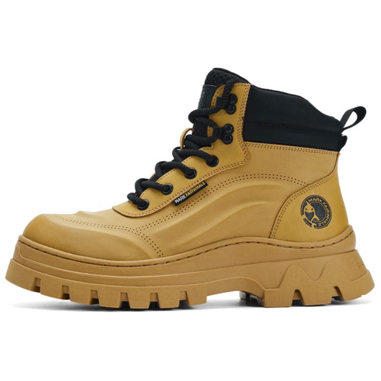 

FAIRWHALE Желтые ботинки Crew Martin Boots Platform Men's