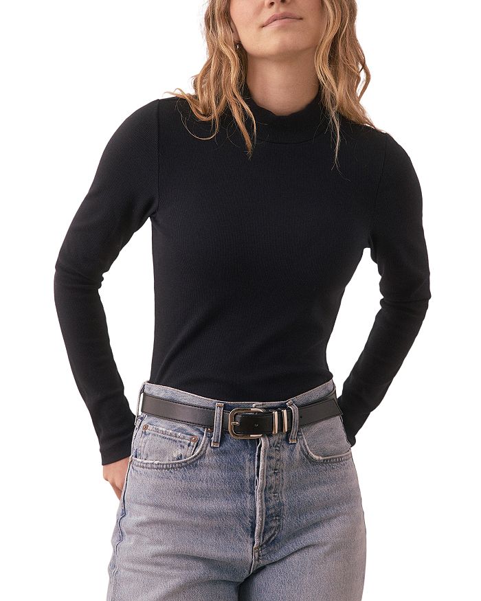 

Топ Lexi Ribbed Marine Layer, черный