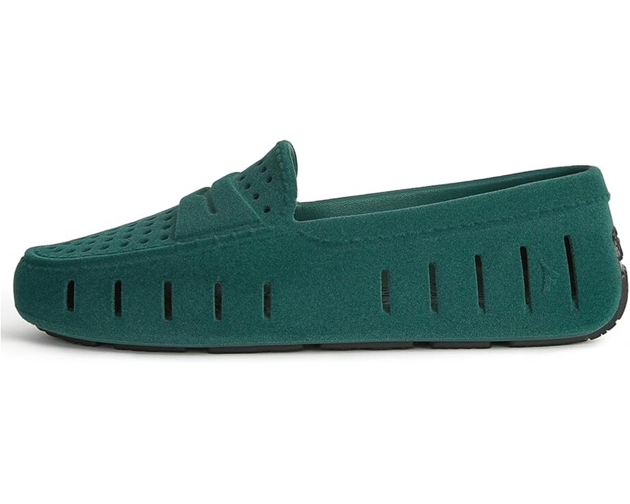 Лоферы Floafers Posh Driver Faux Suede, цвет Emerald Vegan Suede — фото 4