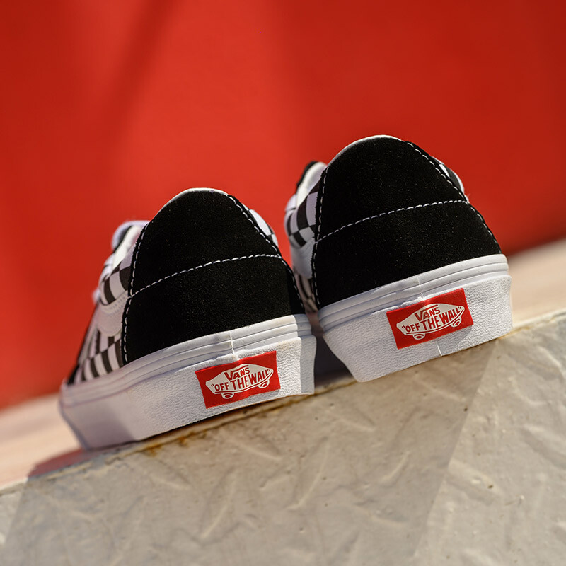 

Кроссовки классические Vans Official SK8-Low, черно-белый, Черный, Кроссовки классические Vans Official SK8-Low, черно-белый