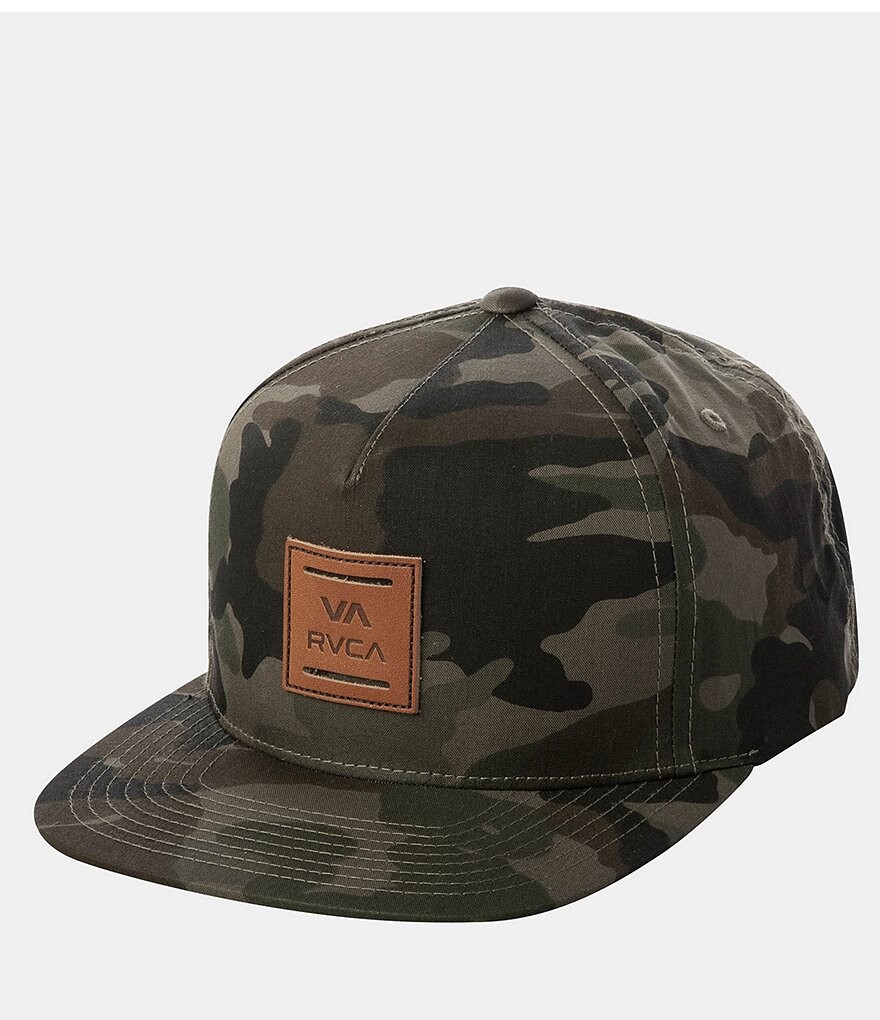

RVCA VA All The Way Камуфляжная кепка дальнобойщика с застежкой на спине, мультиколор