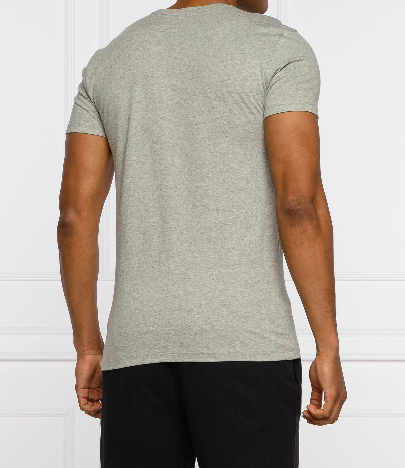 Футболка POLO RALPH LAUREN 3-pack regular fit, серый — фото 4