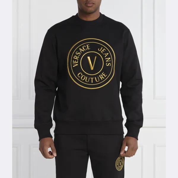 

Толстовка обычного кроя Versace, черный
