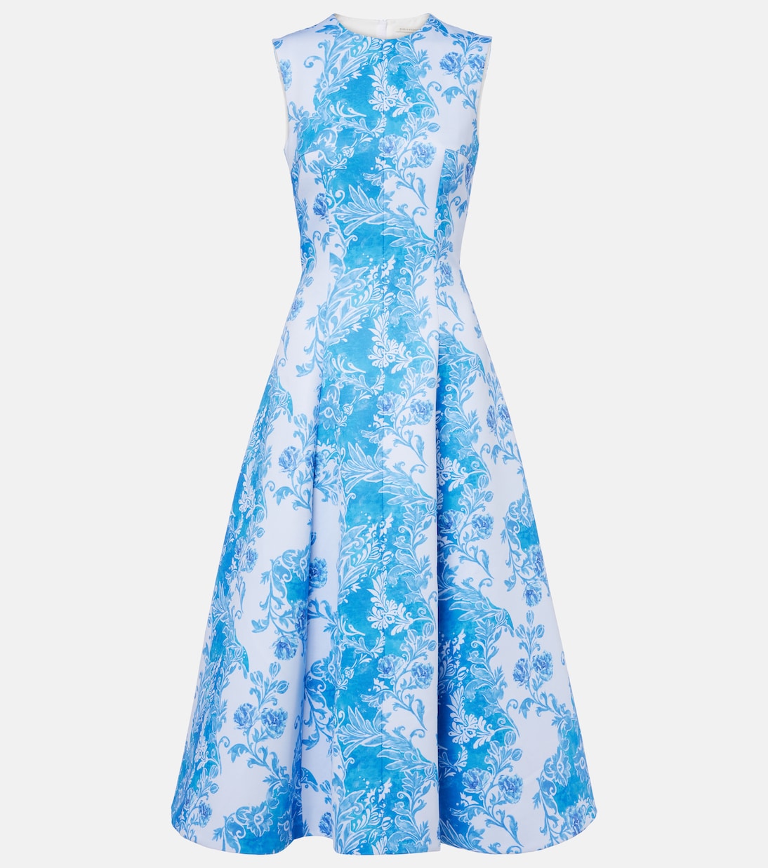 

Макси-платье Мара Emilia Wickstead, Damask Floral Blue