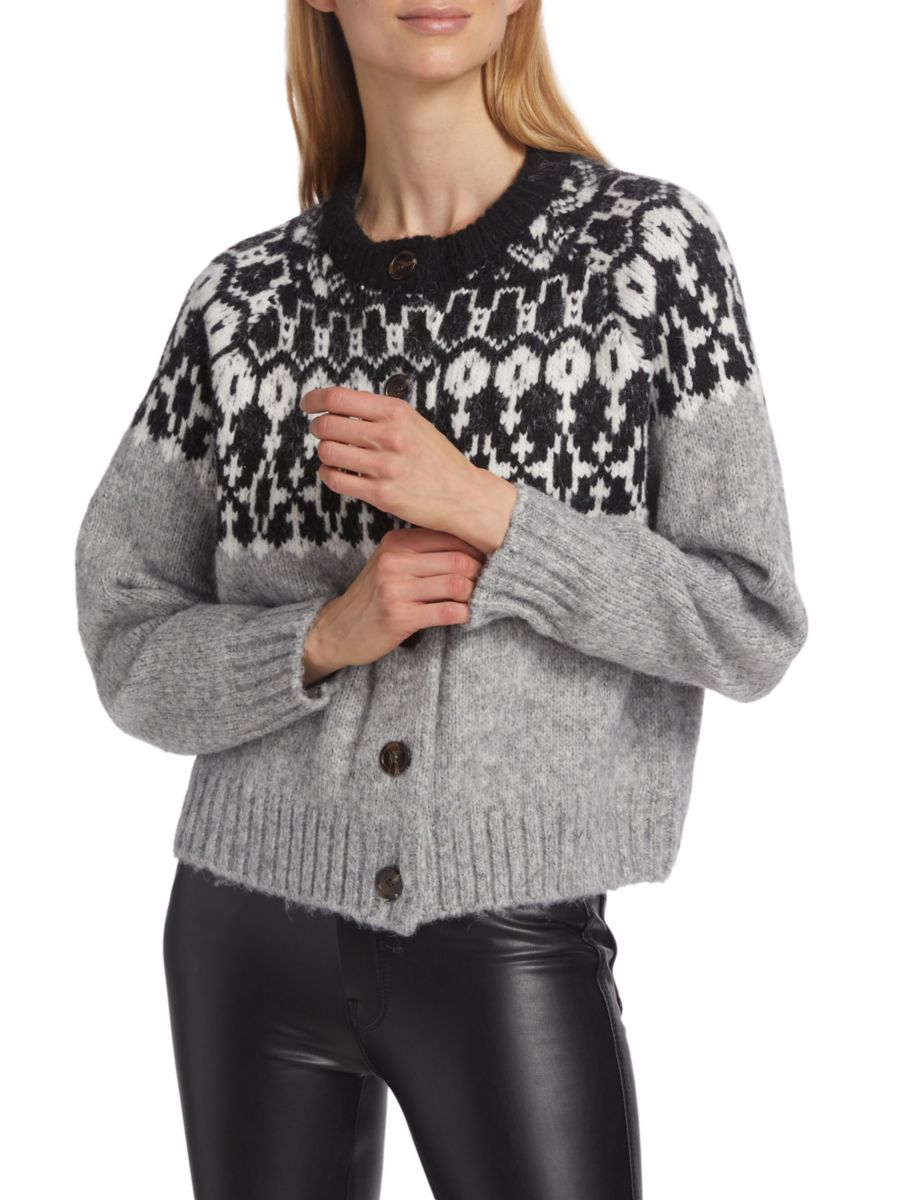 

Кардиган в стиле фэр-айл Design History, цвет Heather Grey