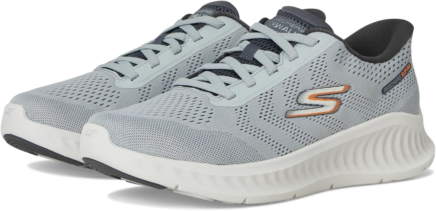 Мужские кроссовки Skechers Go Walk Now - Payton, без застежек, серый