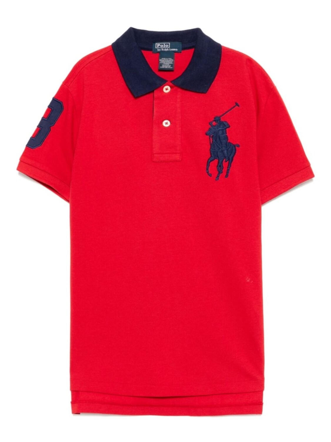 

POLO RALPH LAUREN KIDS рубашка поло Big Polo Pony, красный