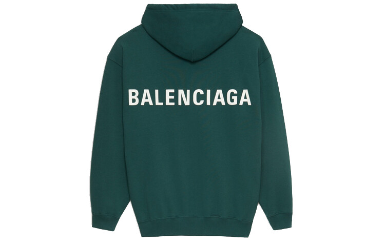 

Толстовка мужская кипарисово-зеленая Balenciaga, зеленый