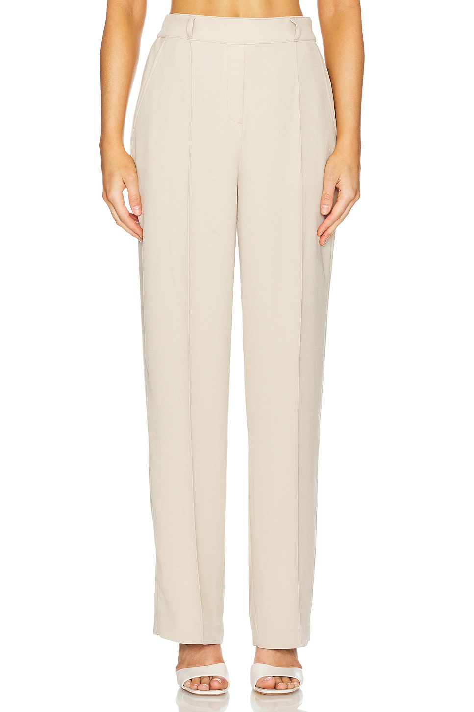 

Креповые брюки Spanx, цвет tahini