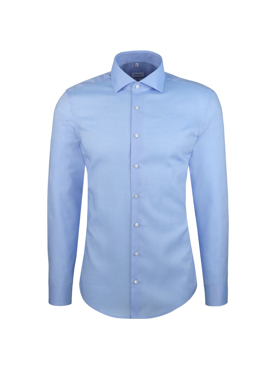 

Рубашка делового покроя Regular Fit SEIDENSTICKER Schwarze Rose, синий