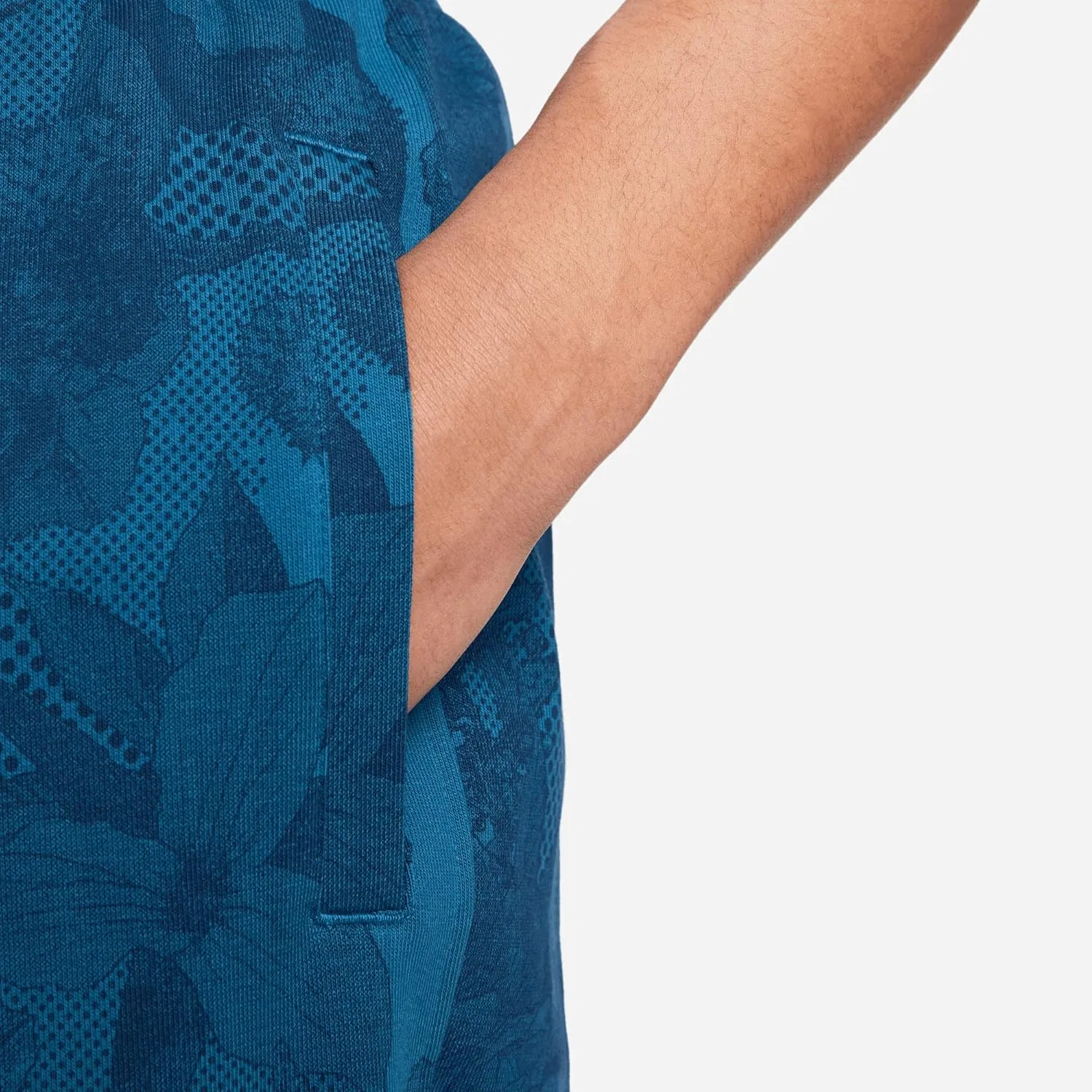 Мужские баскетбольные штаны Nike Dri-FIT Standard Issue DV0016-453 Brigade Blue — фото 4