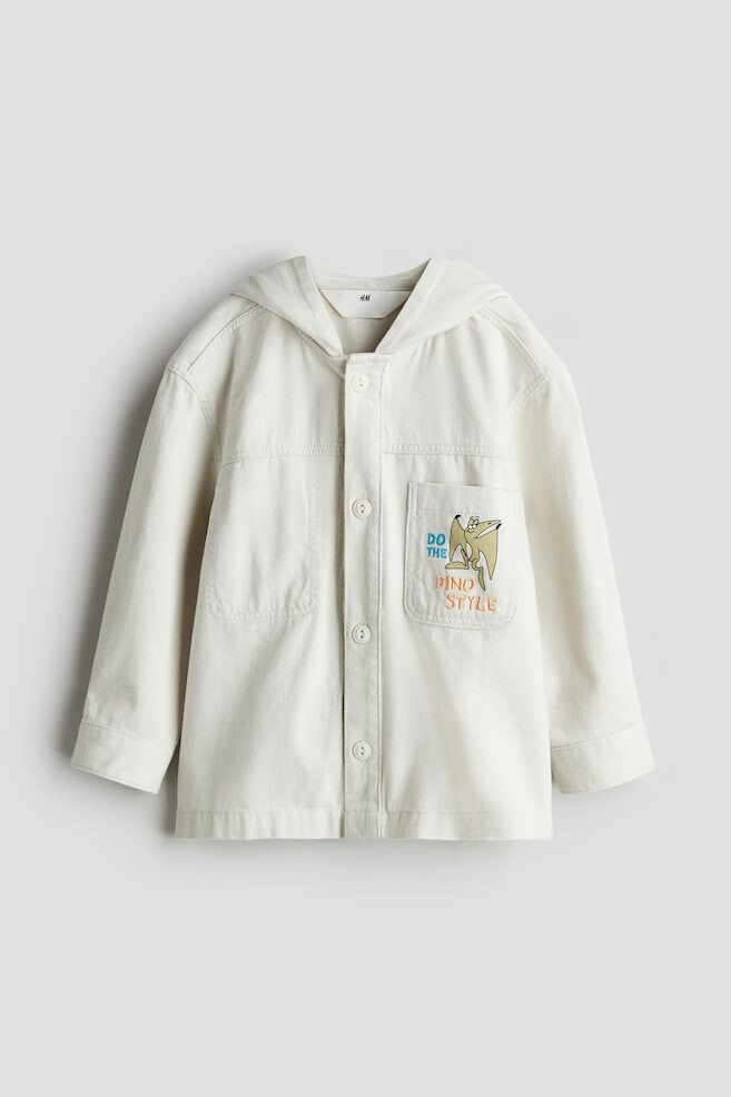 

Верхняя рубашка с капюшоном H&M, мультиколор