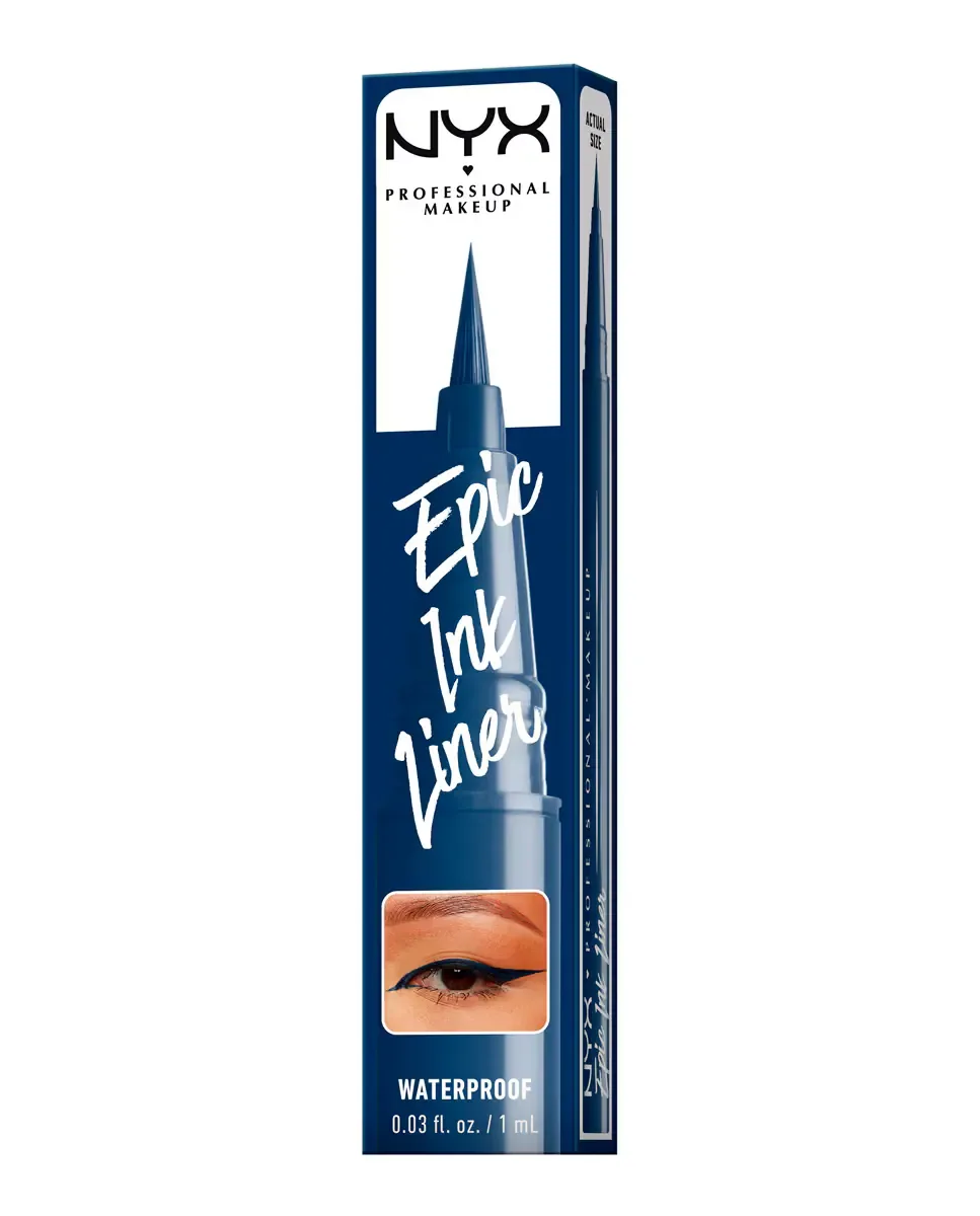Подводка для глаз Epic Ink Liner Nyx Nyx Professional Makeup, Mid Night Rise — фото 3
