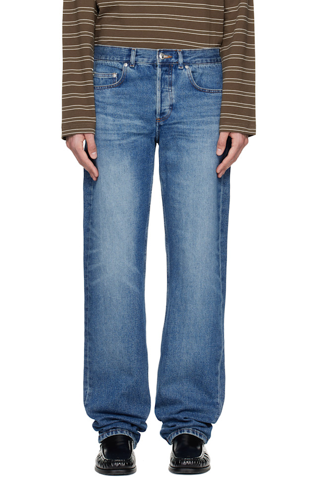 

A.P.C. Синие спасательные джинсы