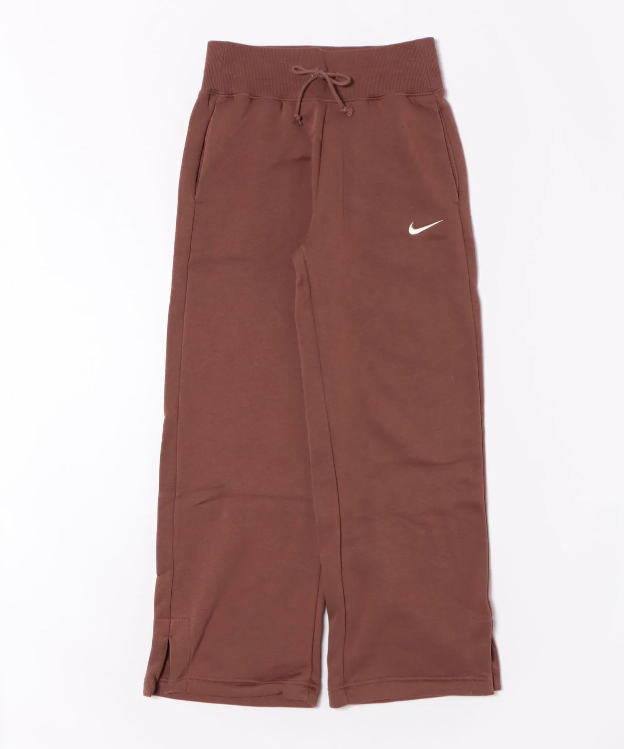 Штаны Nike Sportswear из флиса, широкие, коричневые