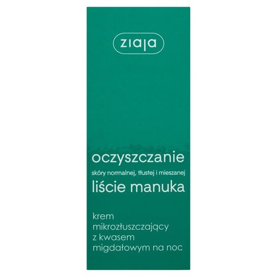 

Микроотшелушивающий крем с миндальной кислотой, 50 мл Ziaja, Manuka Leaves