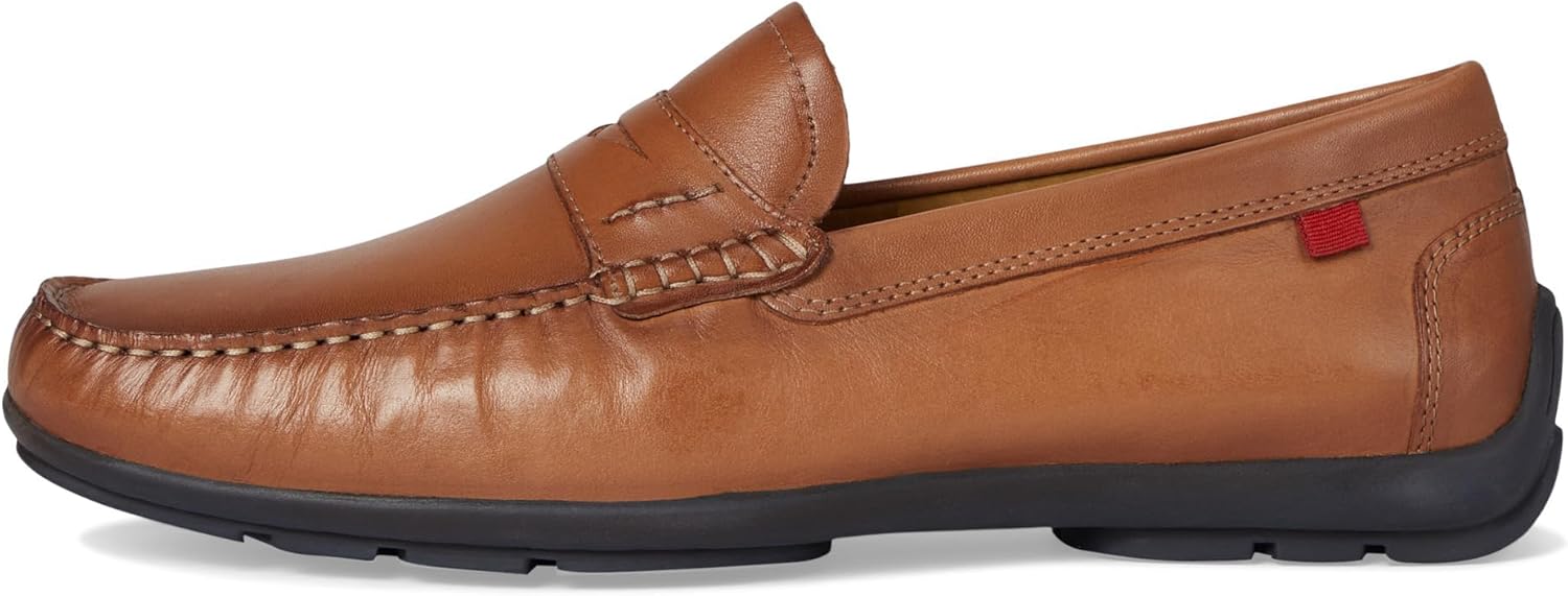 Мужские лоферы Marc Joseph New York Hamilton Pl, Whiskey Brushed Napa — фото 4