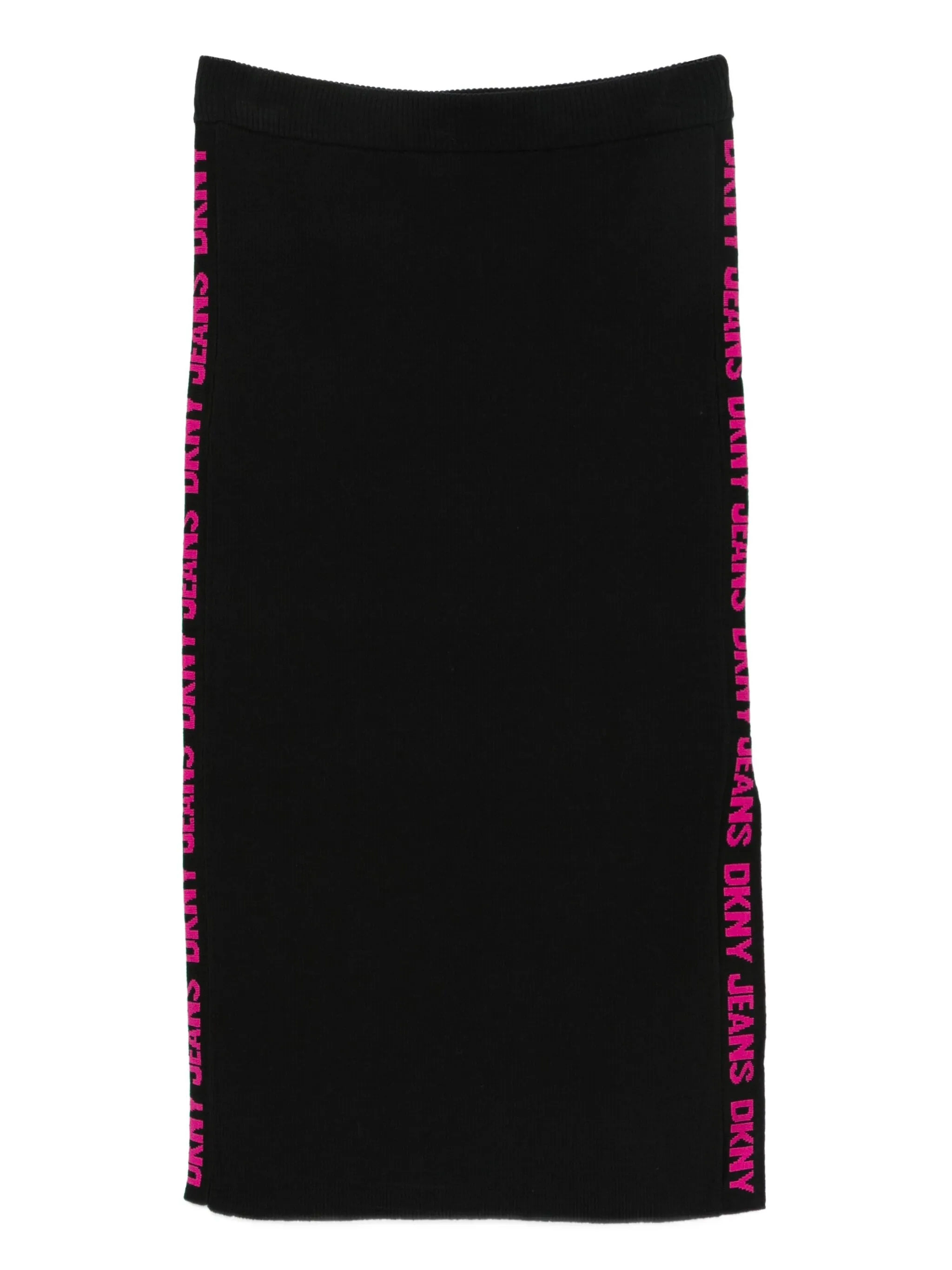 

Юбка миди с логотипом Dkny, черный