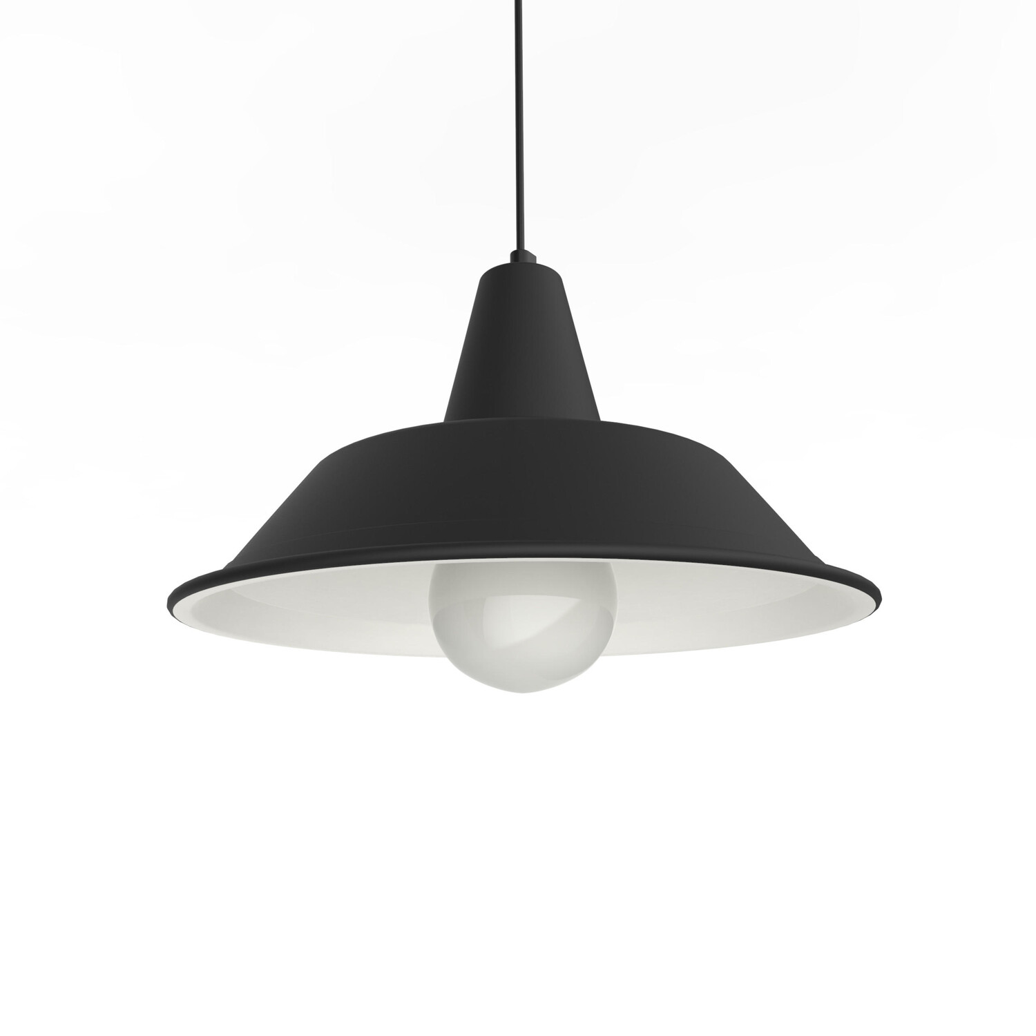 

Подвесной светильник Lumicom, 35x35x20 см, черный