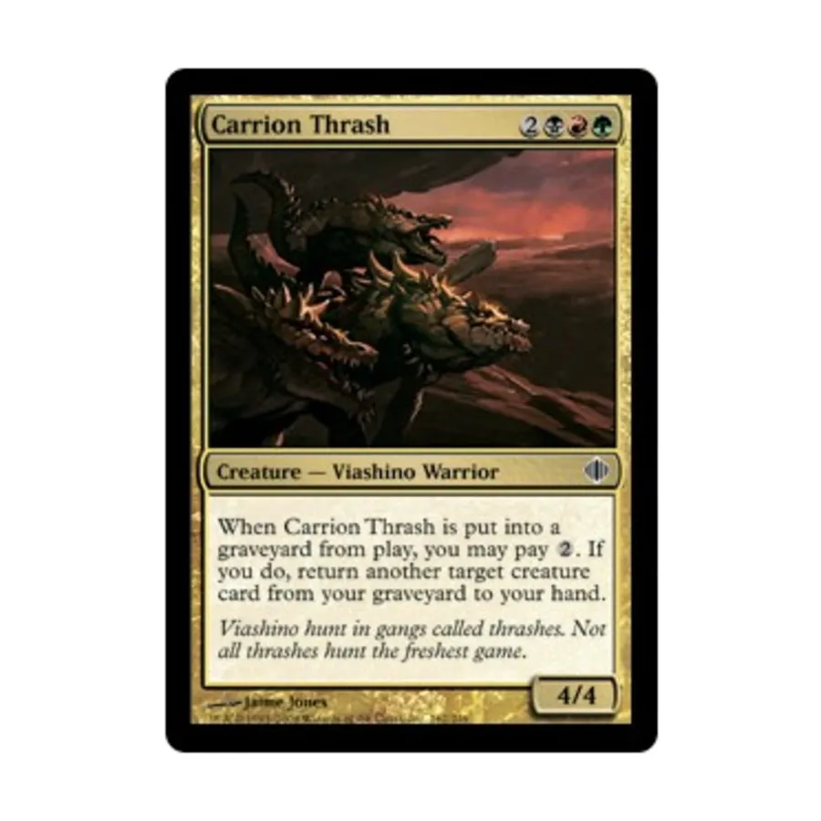 

CCG Carrion Thrash (C) (фольга), MTG - Shards of Alara
