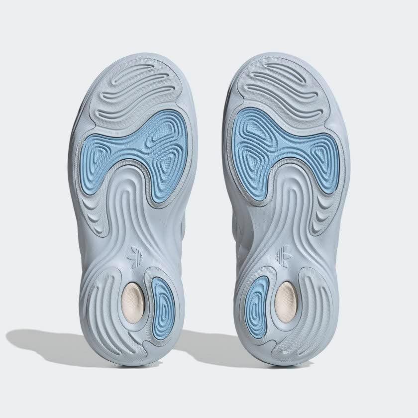 Мужские кроссовки adidas Adifom Q на шнуровке для повседневной носки - бежевые Adidas Originals — фото 4