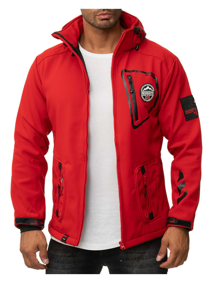 

Geographical Norway Куртка-софтшелл размера XXL красного цвета