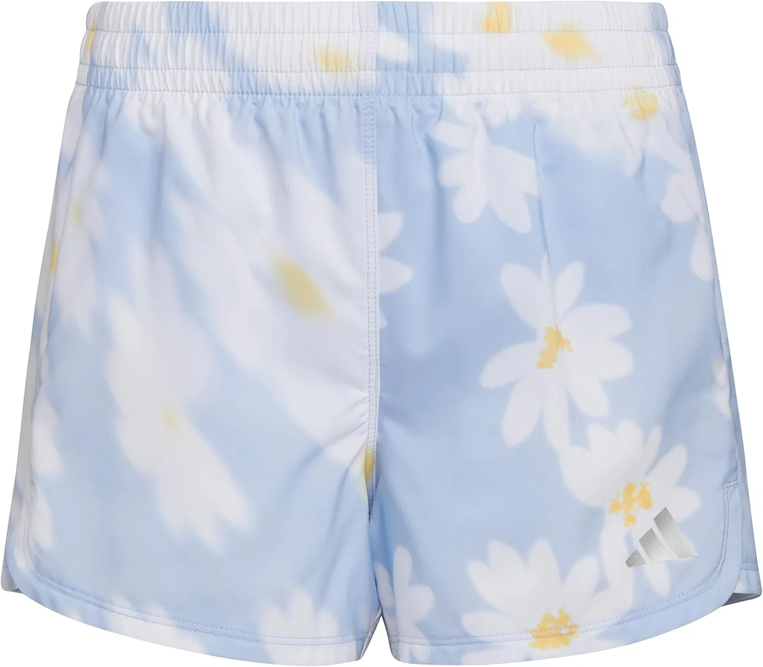 Детские шорты Adidas Aeroready All Over Print Pacer Woven Short, Blue Dawn