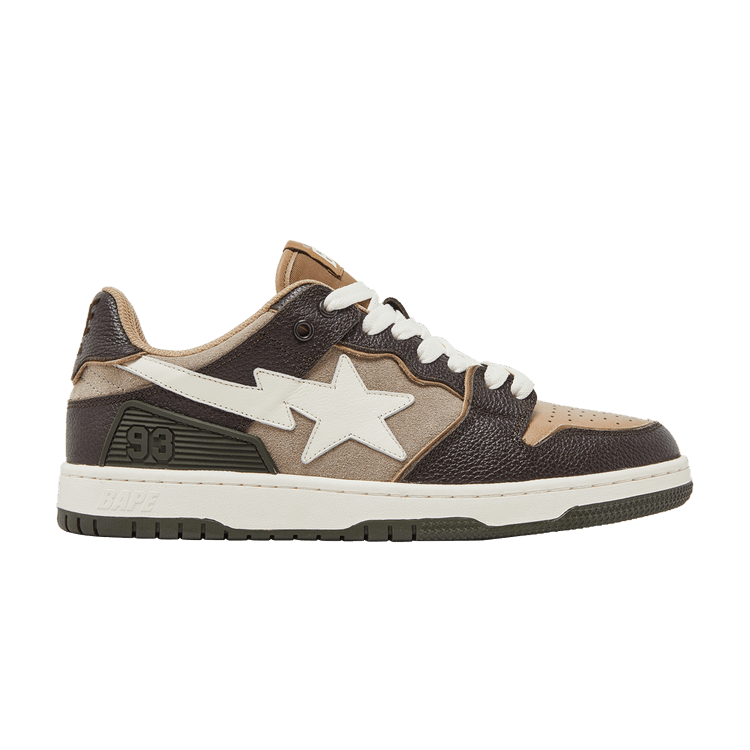 

Кеды BAPE Sk8 Sta 'Beige', коричневый