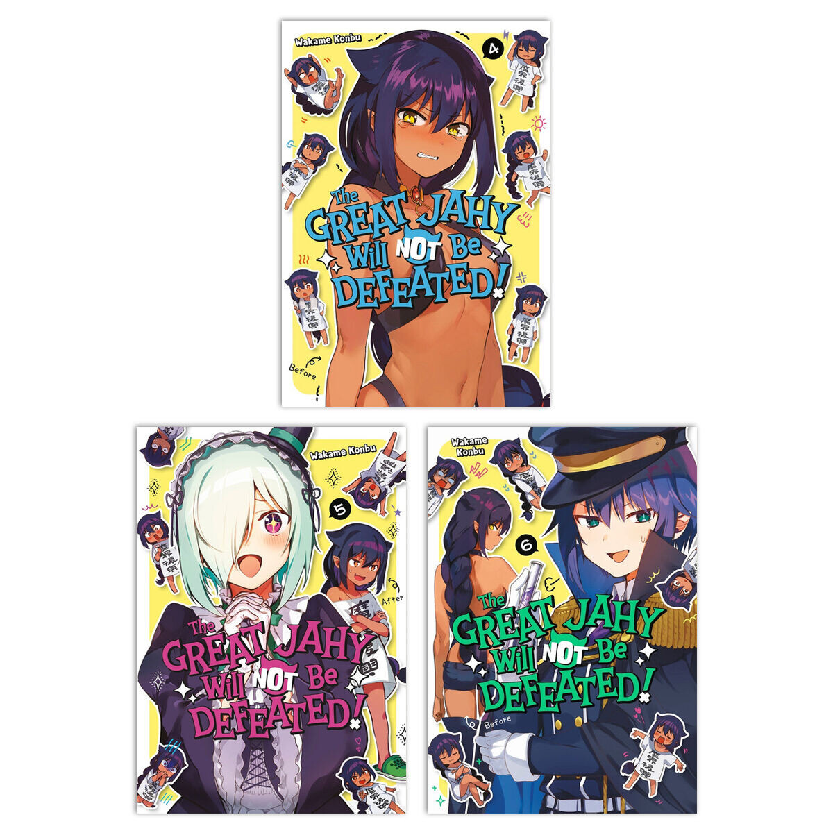 

Манга The Great Jahy Will Not Be Defeated! Manga (4-6) Bundle