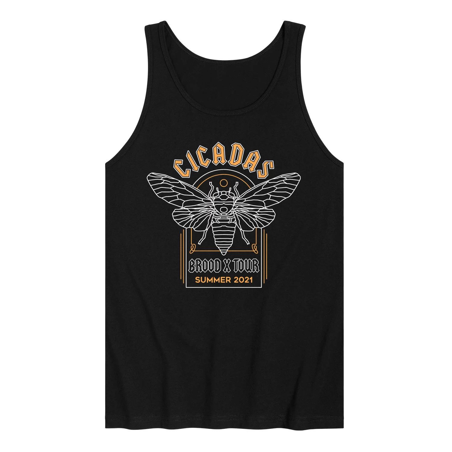 

Мужская майка Cicada Brood Xrood X Tour Licensed Character