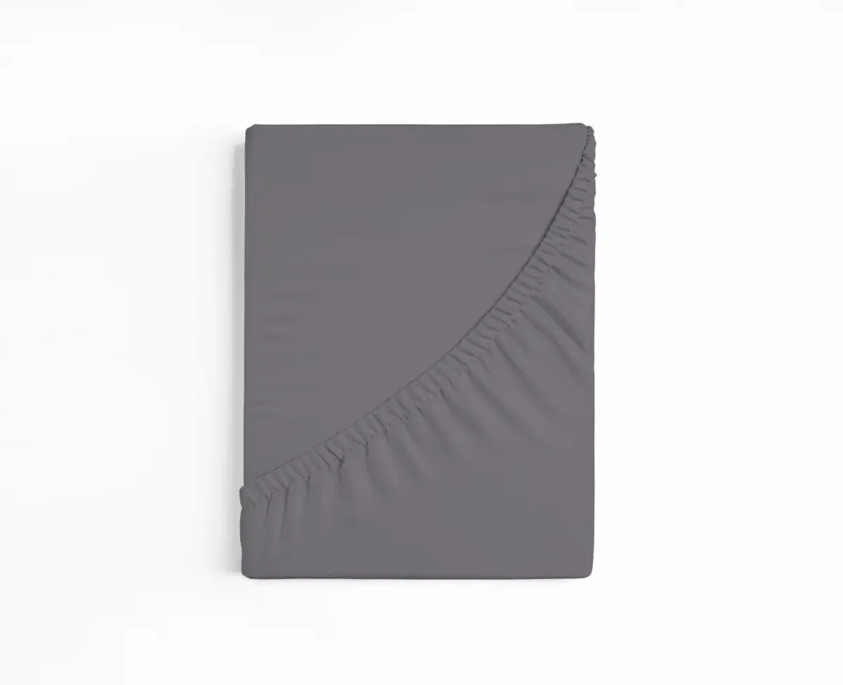

Простыня Sleepstyle "SleepStyle, изготовленная из 100% хлопка", сохраняет форму и проста в уходе, для матрасов высотой до 20 см 140-160х190-200 см, 1 шт., серый