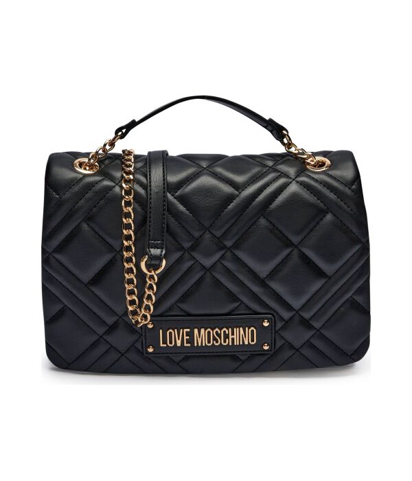 

Сумка женская Love Moschino с тиснением на цепочке, черный