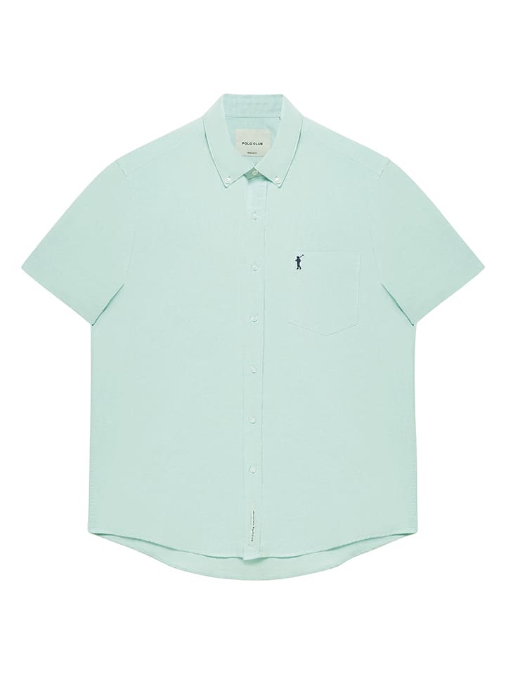 

Рубашка Polo Club Regular fit, бирюзовый