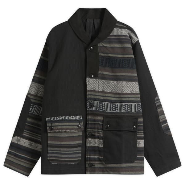 

Лоскутная куртка из переработанных материалов Maharishi, черный