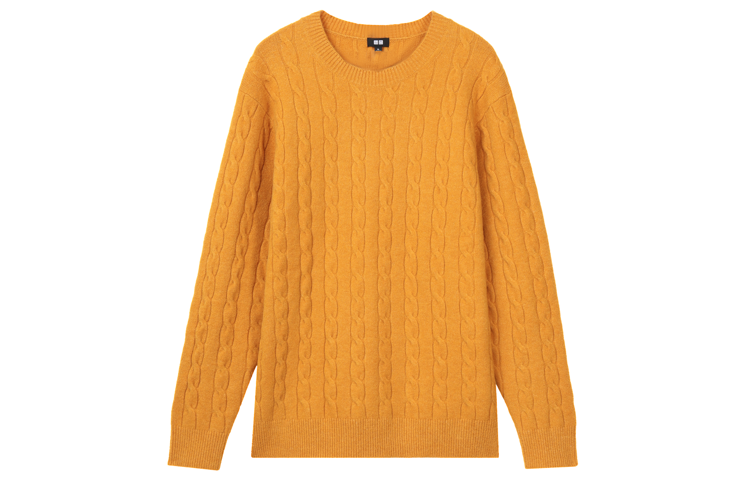 

UNIQLO Мужской трикотаж, цвет 45 lemon yellow