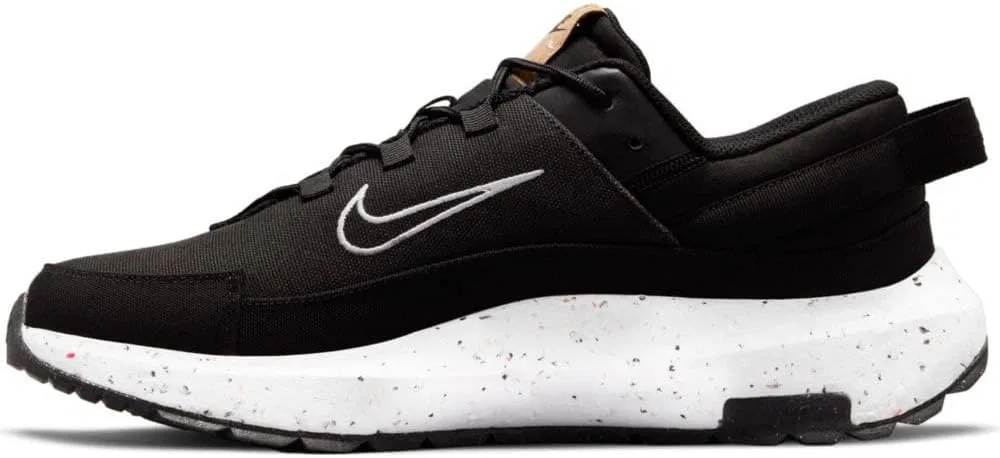 Гимнастические кроссовки Nike Crater Remixa для мужчин, Black White Dk Smoke Grey — фото 4