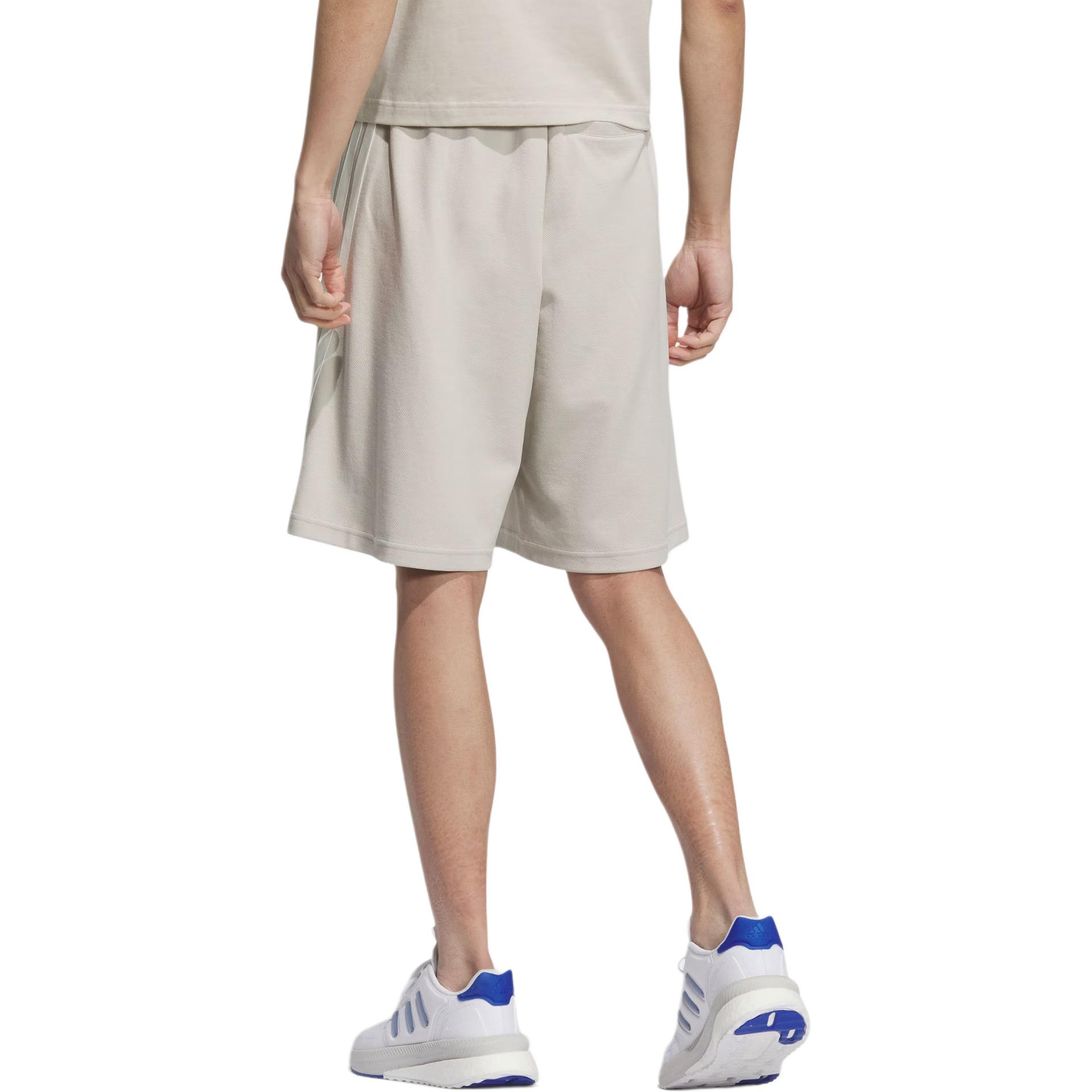Шорты Casual 3 Stripes мужские Miracle Bauxite Brown Adidas, коричневый — фото 3