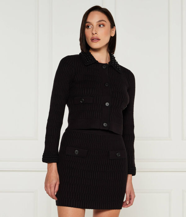 

Кардиган Pinko Masquerade Slim Fit, черный