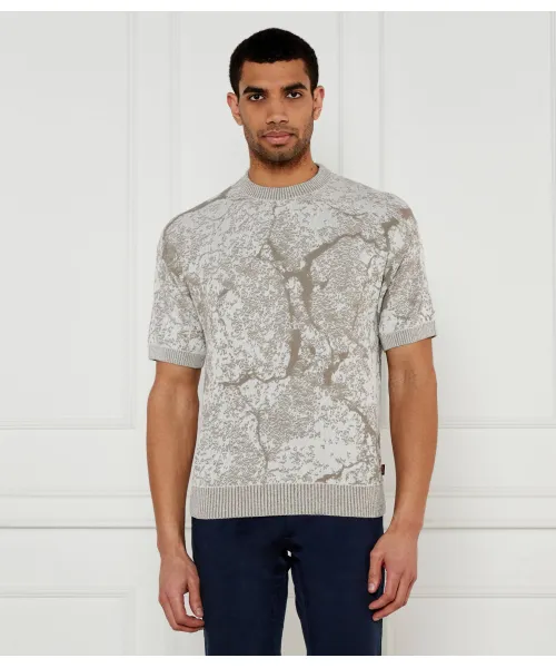 

Свитер Krocato Loose fit Boss Orange, бежевый