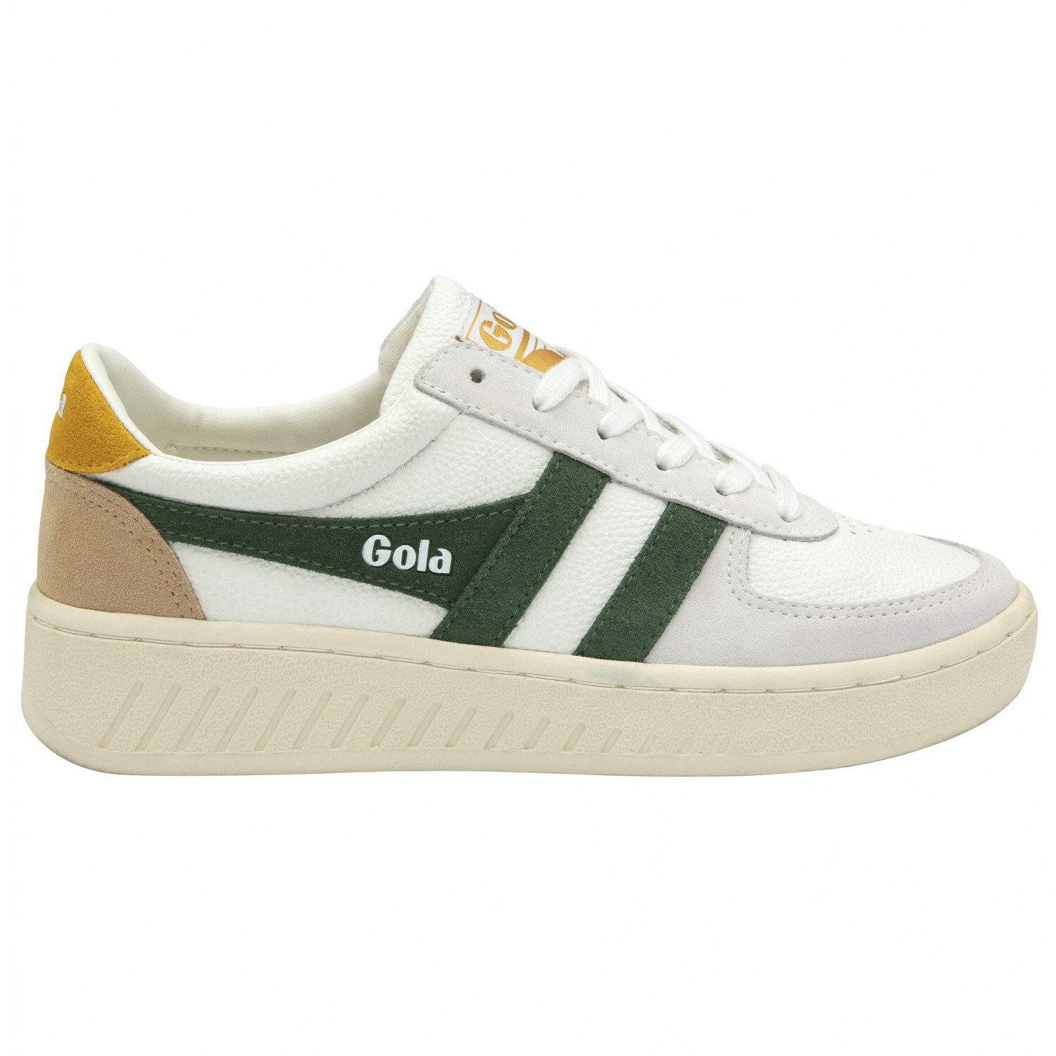 

Кроссовки Gola Women's Grandslam Trident, цвет White/Evergreen/Sun