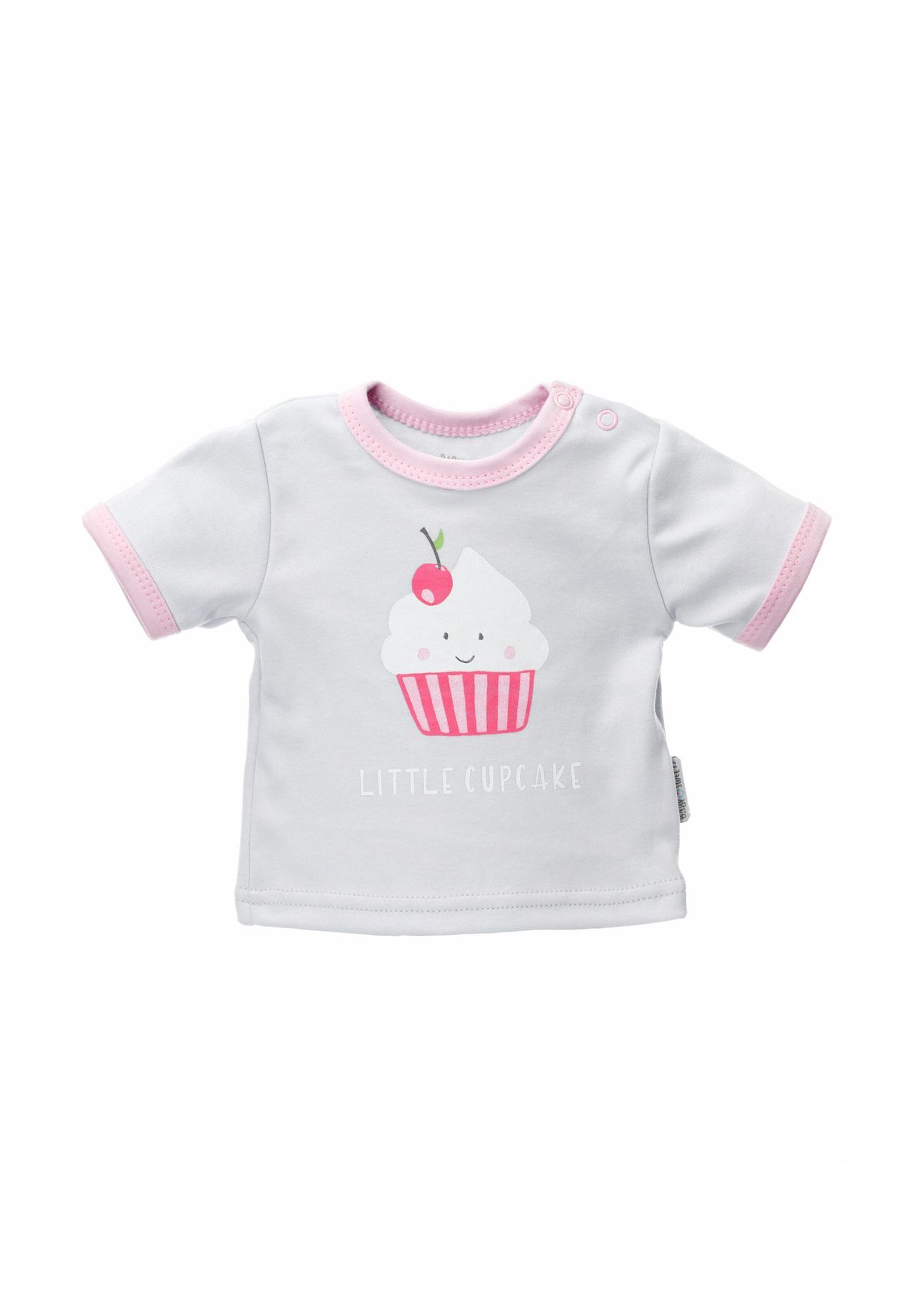 

Рубашка с коротким рукавом Little Cupcake BABY SWEETS, цвет Grau Rosa Neugeborene